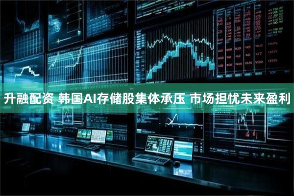 升融配资 韩国AI存储股集体承压 市场担忧未来盈利